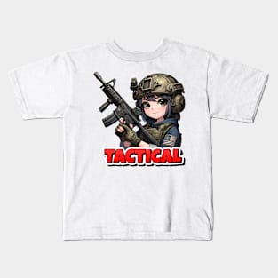 Tactical Girls' Frontline Kids T-Shirt